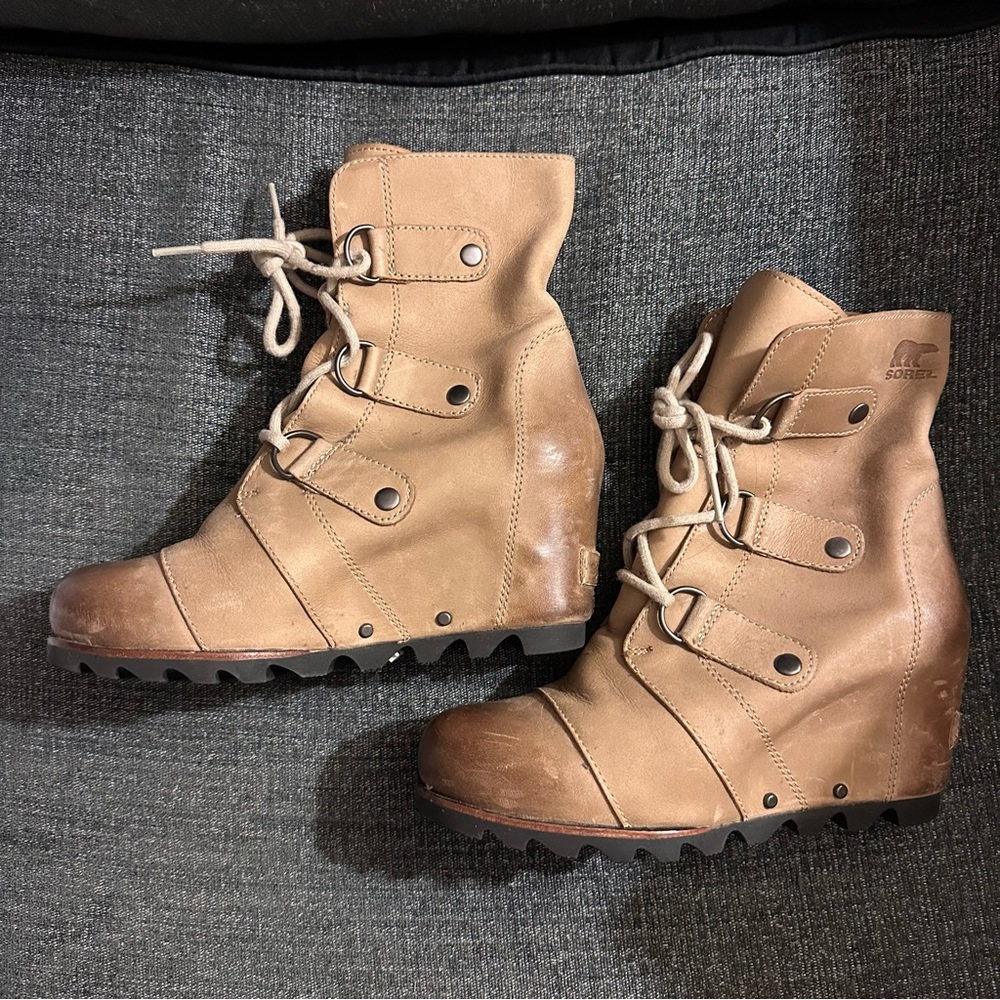 Sorel ‘Joan of Arctic’ Waterproof Wedge Boot